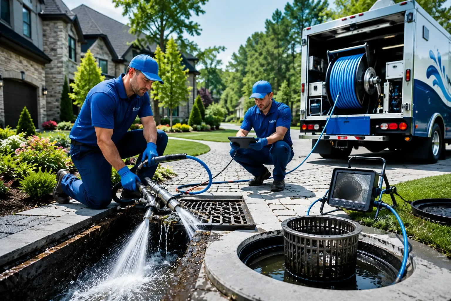 Local outdoor drain cleaning professionals in Muscadine, AL